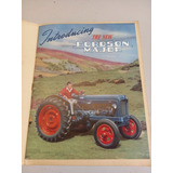 Folheto Propaganda Antiga Trator Fordson Major