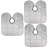 FOMIYES 2 Unidades Suprimentos De Barbeiro Shampoo Para Colorir Cabelo Capa De Corte De Cabelo Xale Transparente Vestidos Formais Avental De Barba Tintura Para Cabelo Xaile