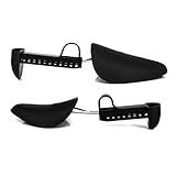 FOMIYES 4 Pares Modelador De Sapato De Pés Gordos Preto Modelador De Sapato Para Tênis Maca Em Forma De Sapato Suporte De Forma De Porta Botas Maca De Bota Organizador Anti Deformação