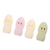 FOMIYES 4 Pcs Caixa Escova Dentes Silicone Escova Dentes Infantil Protetor Escova Dentes Escova Dentes Para Crianças Estojo Escova Dentes Ar Livre Capa Protetora