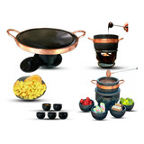 Fondue 31 Cm 02 Fondue 800ml 10 Tigelas 01 Prato 24 Cm