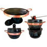 Fondue 800 Ml fondue 27 Cm 01 Panela 800 Ml Em Pedra Sabão