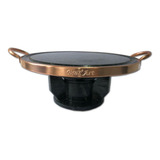 Fondue Kit 31 Cm Para Carne De Pedra Sabão Curado Brinde