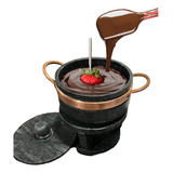 Fondue Rechaud Panela De Pedra Sabão