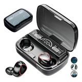 Fone Blouteooth Compativel Com Jbl Samsumg Sem Fio M10 Cor Preto Luz Colorida