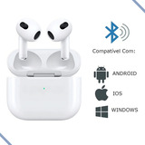 Fone Bluetooth Premium Compatível Air Pods Série 4 Branco Unlimited Empire