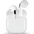 Fone Bluetooth Sem Fio Pro 4 Geração Compatível Para iPhone 8 X Xr 11 12 13 14 15 Cor Branco Compativel Com Ios