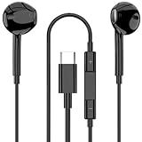 Fone Com Fio Tipo C Fone De Ouvido Com Microfone Para Todos Dispositivos Com Entrada Tipo C