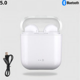Fone Compatível Celular Mini Bluetooth Laj Variedades I7 Mini Sem Fio Original Cor Branco
