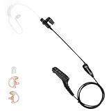 Fone De Ouvido APX 6000 Com Microfone De Vigilância Compatível Com Rádios Motorola APX 8000 APX 7000 APX 4000 XPR 7580e XPR7380e XPR 7550 XPR7350e XPR7350 APX 6000 XPR 7550 Fone De Ouvido Com PTPT T