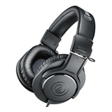 Fone De Ouvido Ath m20x Audio technica M series Over ear Bk
