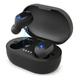 Fone De Ouvido Bluetooth 5 0 Sem Fio Tws Cor Preta