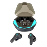 Fone De Ouvido Bluetooth 5 0 Tws Earbuds Gamer Sem Fio Touch Estéreo Microfone Case Carregador Com Led Compatível iPhone Samsung Celular Tablet Smathphone Jujubamegastore