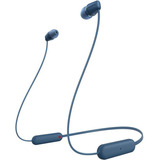 Fone De Ouvido Bluetooth Academia Sony In ear Wi c100 Azul