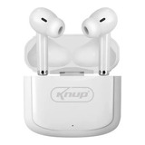 Fone De Ouvido Bluetooth Compatível Apple iPhone Samsung Cor Branco