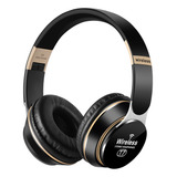 Fone De Ouvido Bluetooth Dobrável Sem Fio Headset