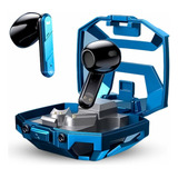 Fone De Ouvido Bluetooth Gamer Futurista Em Metal