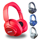 Fone De Ouvido Bluetooth Headset Sem Fio Wireless Anti ruído Cor Vermelho