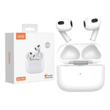 Fone De Ouvido Bluetooth Sem Fio Kaidi Kd789 Branco Tws 5 3