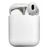 Fone De Ouvido Bluetooth Tws Sem Fio Touch Recarregável Cor Branco