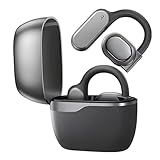 Fone De Ouvido Condução Óssea TWS Cancelamento De Ruído Bluetooth 5 2 35H IPX5 à Prova D água Compatível Com Apple IPhone 15 14 13 12 11 Pro Pro Max XS XR XS X 8 Plus IWatch PEI853 Preto 