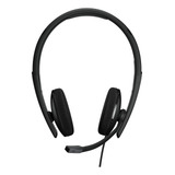 Fone De Ouvido Epos I Sennheiser C10 Usb Com Microfone Preto