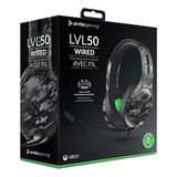Fone De Ouvido Estéreo Lvl 50 Black Camo pdp Xbox One series X