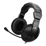 Fone De Ouvido Fortrek Hsl102 Multimídia Com Microfone Preto