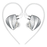 Fone De Ouvido Gamer Dj Musicos Retorno Palco In ear C case Cor Cristal
