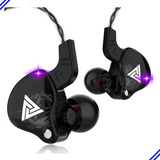 Fone De Ouvido Gamer Dj Musicos Retorno Palco In ear C case Cor Preto