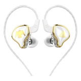 Fone De Ouvido Gamer Dj Musicos Retorno Palco Inear C case Cor Branco