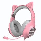 Fone De Ouvido Headset Gamer 7 1 Over Ear EDIFIER G2 II Pink Cat