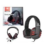 Fone De Ouvido Headset Gamer Com Microfone P2 Anti Ruído Headphone Entrada P3 Compatível Com XBOX ONE PS4 PS5 E PC