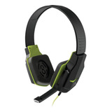 Fone De Ouvido Headset Gamer P2 Notebook Multilaser Pc Ph146 Cor Preto verde