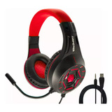 Fone De Ouvido Headset Gamer Space War C microfone Luz