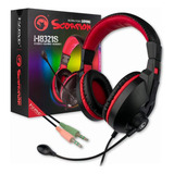 Fone De Ouvido Headset Jogo Gamer Microfone Pc Notebook