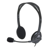 Fone De Ouvido Headset Logitech H111 P2 Com Microfone Stereo