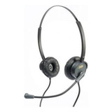 Fone De Ouvido Headset Zox Hz 30d Duplo Rj9