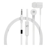 Fone De Ouvido In ear Com Borrachinhas Super Graves Bass Cor Branco