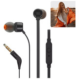 Fone De Ouvido Intra auricular Com Fio Tune 110 Preto Jbl