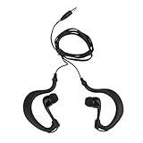 Fone De Ouvido Intra Auricular De 3 5 Mm Impermeável Para Esportes Natação Mergulho Fone De Ouvido Para MP3 MP4 Preto
