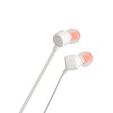Fone De Ouvido JBL Tune 110 Intra Auricular Branco JBLT110WHTAM