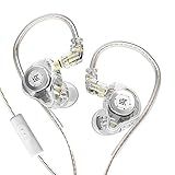 Fone De Ouvido KZ EDX Pro Com Microfone Cristal