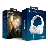Fone De Ouvido Motorola Moto Xt120 Com Microfone Branco Cor Da Luz Não Contem Luz