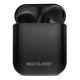 Fone De Ouvido Multilaser Ph358 Tws Airbud Multilaser Preto
