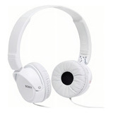 Fone De Ouvido On ear Gamer Sony Zx Series Mdr zx110 Preto Cor Branco Luz Branco