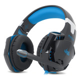 Fone De Ouvido Over ear Gamer Knup Kp 455 Com Luz Led