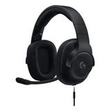 Fone De Ouvido Over ear Gamer Logitech G Series G433 Black