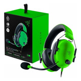 Fone De Ouvido Over ear Gamer Razer Blackshark V2 X Cor Verd Cor Verde