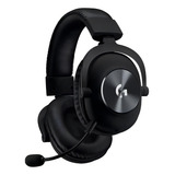 Fone De Ouvido Over ear Gamer Sem Fio Logitech Pro X Wireless Preto